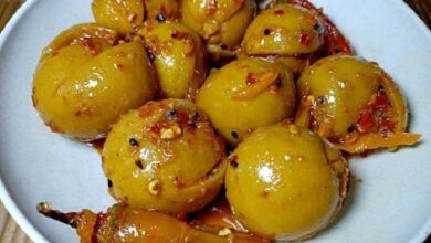 طريقة عمل الليمون المعصفر