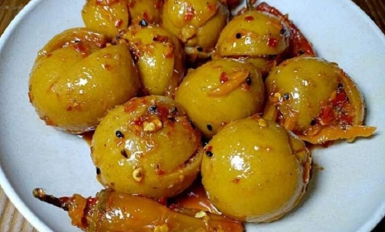 طريقة عمل الليمون المعصفر