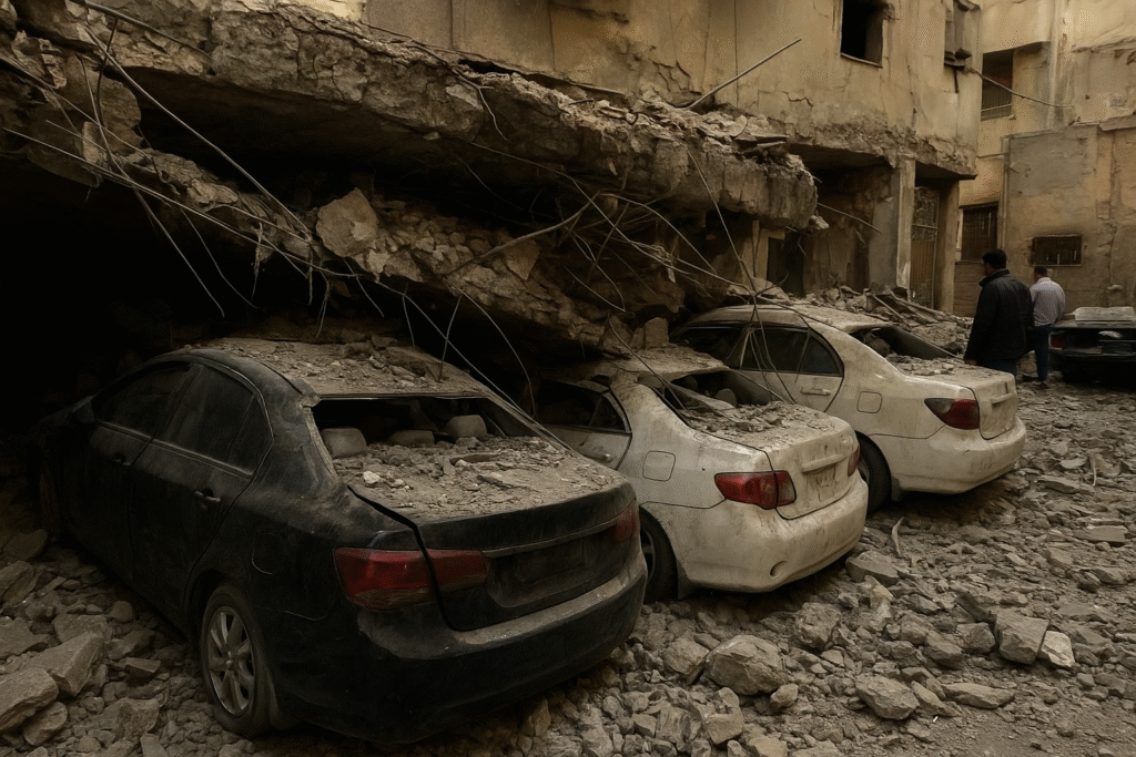 تحطم سيارة شيماء سعيد