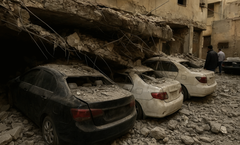 تحطم سيارة شيماء سعيد