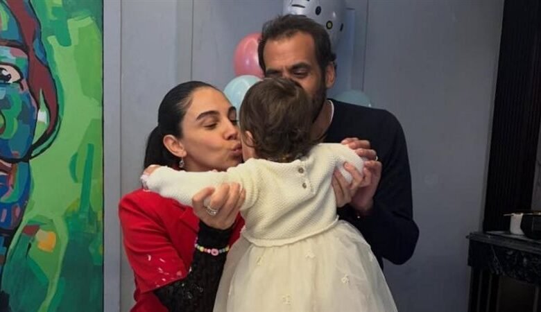 سلمى أبو ضيف تحتفل بعيد ميلاد ابنتها صوفيا