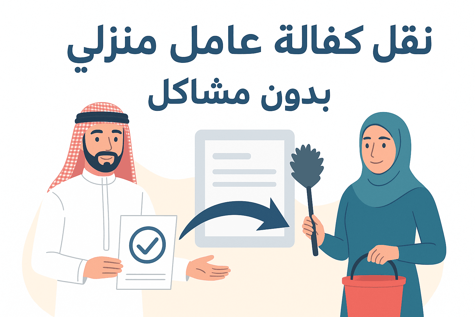 كيفية نقل كفالة عامل إلكترونيا