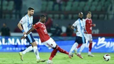 مباراة الأهلي وبرياميدز