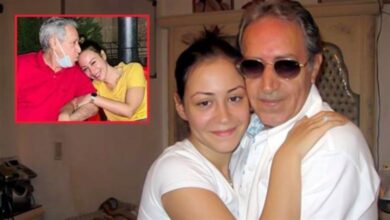 وفاة والد الفنانة منة شلبي