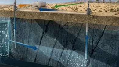 تحويل غاز ثاني أكسيد الكربون إلى صخور