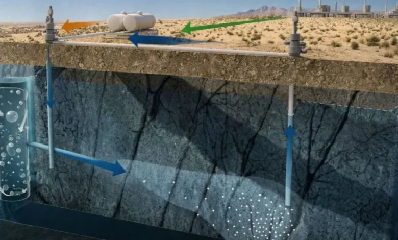 تحويل غاز ثاني أكسيد الكربون إلى صخور