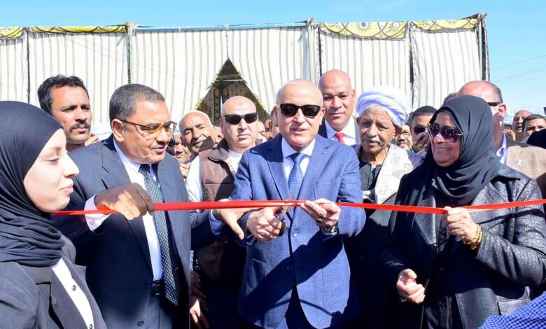افتتاح 3 محركات صرف صحي بإسنا