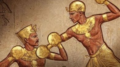 نزال عالمي عند سفح الأهرامات