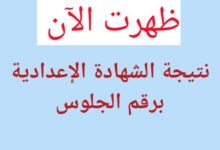 نتيجة الشهادة الإعدادية محافظة البحيرة