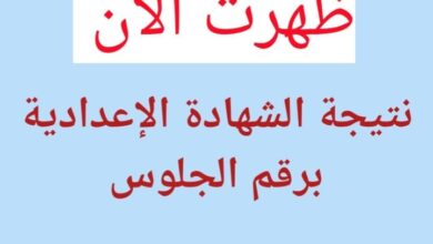 نتيجة الشهادة الإعدادية محافظة البحيرة